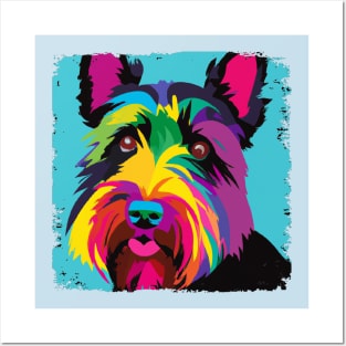 Scottish Terrier Pop Art - Dog Lover Gifts Posters and Art